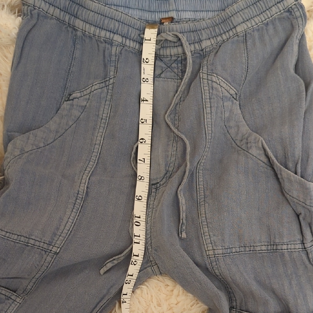 Free People Blue Jogger Pants Size XS - Picture 7 of 11